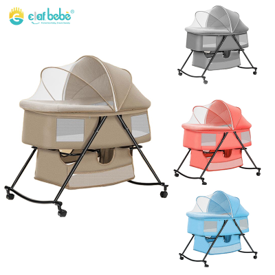 Folding Mental Moses Crib /Travel Cot Bed /Baby Cribs for New Born Babies
