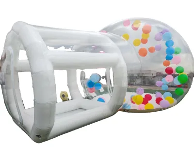 Trending Hot Products Snow Globe Bubble House Inflatable Casa De Burbujas Transparente Balloon Bubble House Inflatable