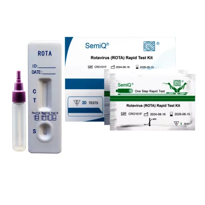 Chuangxingwell SemiQ Rapid Test Kit One-Step Rota Test Cassette/Strip High Accuracy for Rotavirus Household Medical Device