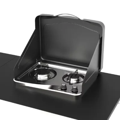 Gas Stove Cooker SKD CKD Made in China Export to Middle East 12400BTU High Power to RV Factory RVS-06
