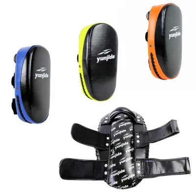 Custom Logo Hand Target MMA Focus Punch Pad Boxing Training Gloves Mitten Karate Muay Thai Kick Boxing Target