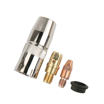 ST Welding Spare Parts Brass Welding Gun Consumables Accessories Nozzle Contact Tip for Swan Neck Robot 72W 22°