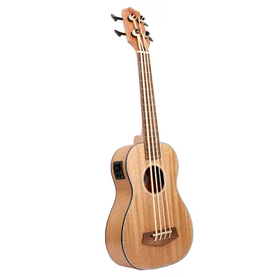 Professional 30-Inch Electric Ukulele bass UKbass-mahogany body Matte Finish Custom Logo Premium China Made Instrument