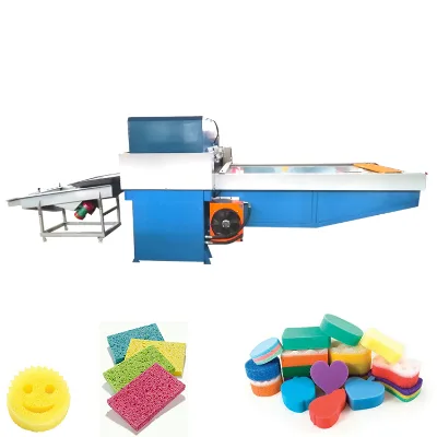 Automatic Hydraulic Facial Cleansing Special Magic Scouring Pad Sponge Scouring Pad Cutting Machine