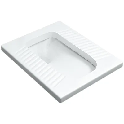 Wholesale Ceramic Squat Toilet Pan for Public Construction Engineering ProjectsAnti-slip Flush Squatting Toilet for Apartment