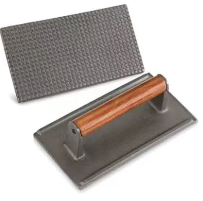 Rectangle Steak Weight & Bacon Burger Meat Fish Presser Iron BBQ Pressing Plate Outdoor Picnic Grill Accessories Tool Metal TP21