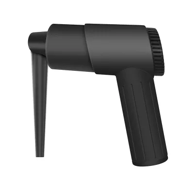 Black Anti-Dust Plastic Air Duster with Brushless Motor for Efficient Cleaning of Keyboard and Screen KC Battery