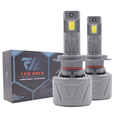 FSYLX F12 200W 16000LM LED Headlight Bulb H4 H7 H11 9005 9006 6500K White Car Front Light for Vios Fog Lamp Retrofit