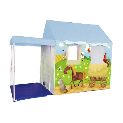 Kids Play Tent House Polyester Material Indoor Tent Durable Kids Play Tent