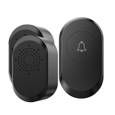 1 to 2 Wireless Tiny Door Bell Chimes 38 Musics Waterproof Doorbell 900ft Open Area 1 to 3 Household for Home Department Office
