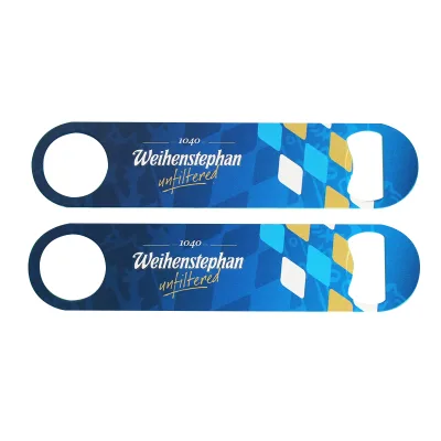 Custom Logo Promotion Gift Blank Stainless Steel Beer Bottle Opener Mini Durable Bottle Cap Opener