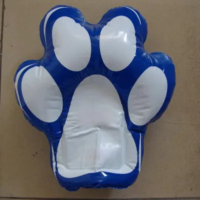 Custom logo PVC Inflatable Bear Paw Toys for Adult Party Cosplay Suit