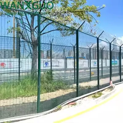 Factory Directly Easy Installation Anti Climbing Galvanized 358 Mesh Security Prison Fence