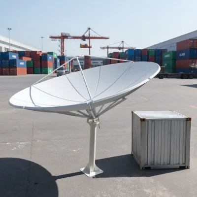 Eco-Conscious Aluminum Dish Antenna with Recyclable Parts