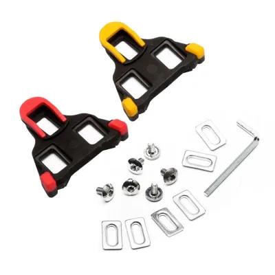 Mounchain Self-Locking Bicycle Pedal Cleat Pedales Road Bike Mountain Bike Pedals Set of Essential Bike Trainers & Accessories