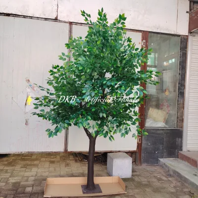 FT041 Custom Height Looks Natural Fake Ficus Leaves High Quality Large Decorative Artificial Big Banyan Trees