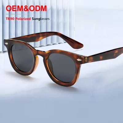 Luxury 2026 Spring New Arrival Fashion Trending Lightweight Flexible Comfortable TAC UV400 Protection TR90 Polarized Sunglasses