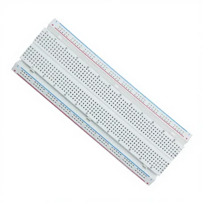 830 Tie-Point Solderless ABS for with 29-20 AWG Wires Single Side 16.5x5.5x0.85CM MB-102 for Experiment Test Robot