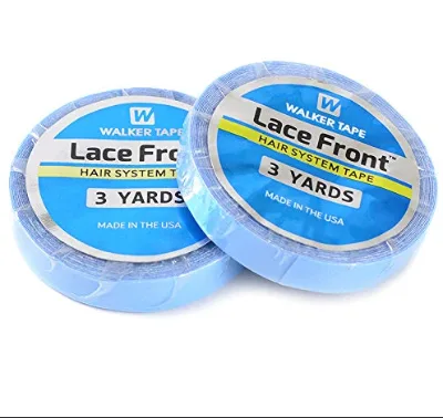 Walker Tape Original Fita Adesiva / Lace Front Hair Systems Tape 3M Fita Azul Lace Front Support Tape Rolls