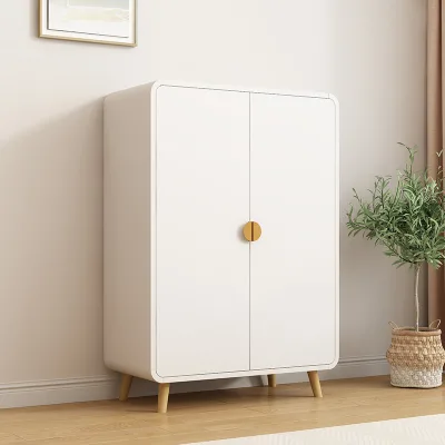 Factory Hot Sale Artificial Board Cabinet Large Saving Space Children Clothing Wardrobe Clothes Organizer