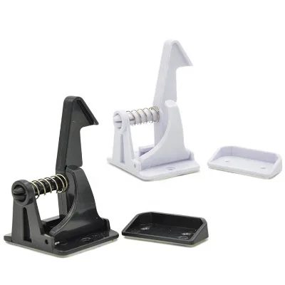 Black Child Cabinet Lock Spring Design Hidden Drawer Locks Child Safety