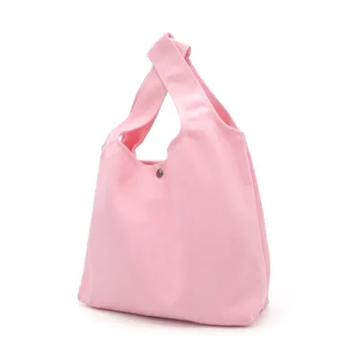 12oz Organic Cotton Canvas Tote Bag Large 35x23x10cm Eco Fabric Packaging Carry Bag