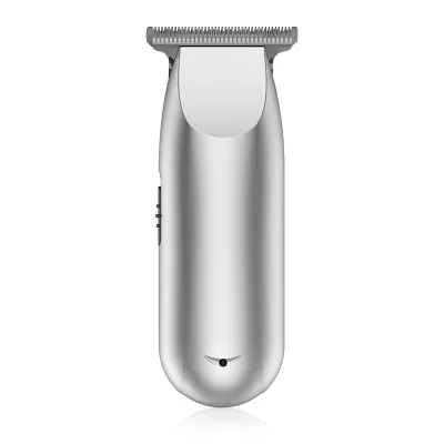 ZP-698 Stainless Steel Lithium-Ion Cordless Beard Trimmer for Men Rechargeable Hair Trimmer 0mm Zero Gapped Detail Trimmer