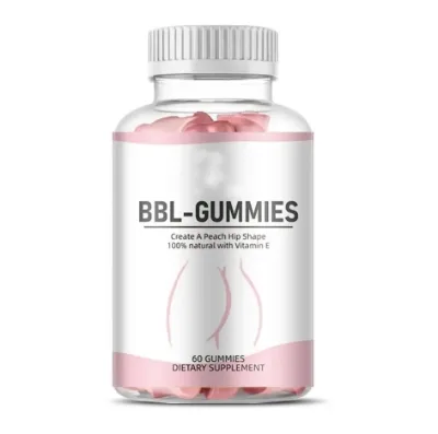Halal Sugar Free Gummies Dietary Supplement Butt Hip Booster Gummy Butt Enhancement Lifting BBL Gummies for Women