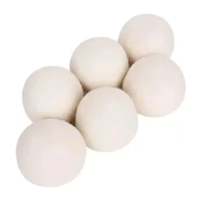 Factory Wholesale Drying1.5 Wool Felt Ball100% New Zealand Sheep Wool BallPremium Whitewool Ball