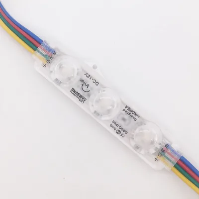 Waterproof 5050led RGB Colorful Screen High Display Value Low Energy Consumption 12V Injection Light Source Module