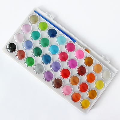 Water Color 12/18/24/36/48 Colors Water Color Professional Water Color Paint Packaging Set