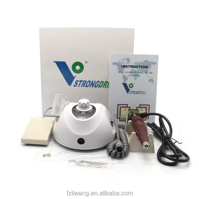 Precision Micromotor STRONGDRILL YJD108 Digital Display Adjustable Speed Cuticle Removal Nail Shaping for Professional Manicure