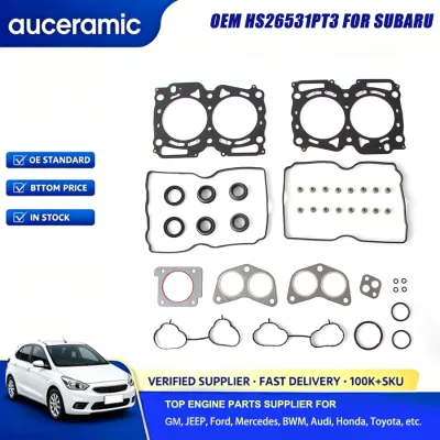 HS26531PT3 Timing Chain Kit Fits for 2010-2012 SUBARU LEGACY Outback 2.5L H4 16V SOHC 2458cc EJ253 55017 11044AA670 11044AA770
