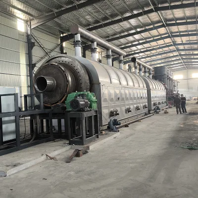 Customized 50T/D Industrial Scale Recycling Machine Waste Plastic & Rubber Pyrolysis System