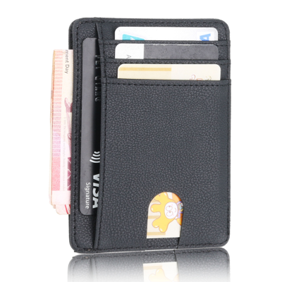 Hot Selling Men Wallet Slim Front Pocket Rfid Blocking Genuine Leather Wallet for Men