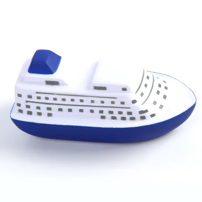 Cruise Shape Boat Stress Balls Wholesale Promotional Toy PU Foam Toy