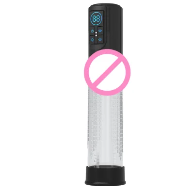 Automatic Rechargeable Waterproof Penis Pump for Enlargement & Extender Training Vacuum Masturbator with No Side Effects