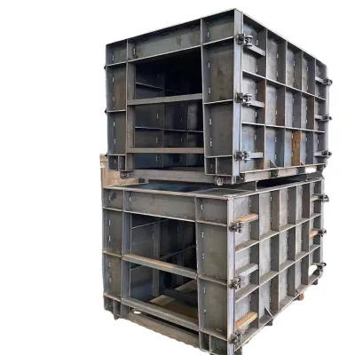 Concrete Cement square Culvert Mold ,single Compartment Type, Multi Compartment Type, Prefabricated Box Culvert Steel Mold
