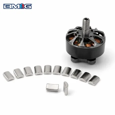 Nickel Coated N52H NdFeB Segment Magnets for Compact UAV Brushless Motor Rotor Assembly and Production