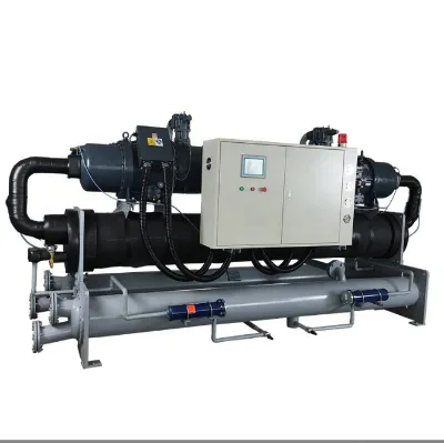 Water Cooled Screw Chiller for Commercial HVAC Central Air Conditioning Large Building Comfort Cooling