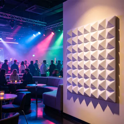 KTV Entertainment Room Melamine Foam High Decibel Noise Reduction Fireproof Panel