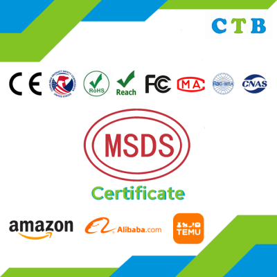 Electronic Quality Control Services Compilation of Glue MSDS Report SDS Chemical Safety Instructions for Electronic Products
