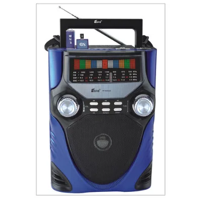AM/FM/SW 1-2 4 band receiver solar radio