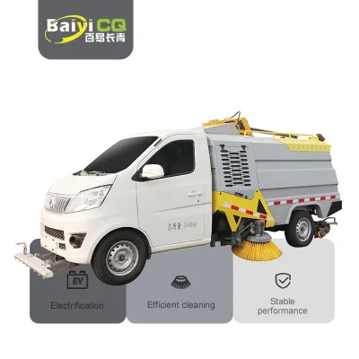 2023 New Energy Street Sweeper License-able Pure Electric Road Washing and Sweeping Truck