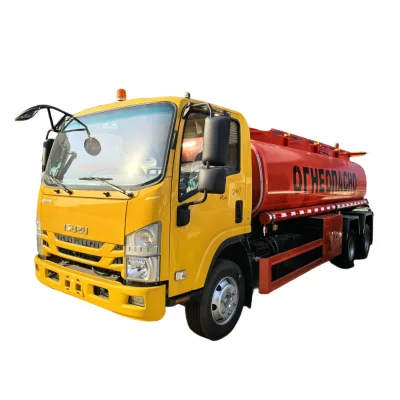 2025 New High Quality ISUZU 6X4 15000L~20000L 350Hp Diesel Engine Oil Fuel Tanker Truck with One Sleeper Air Conditioner