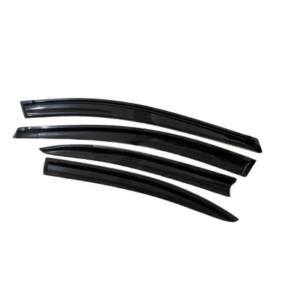 1.8mm Thikcness Side Window Wind Deflectors & Bonnet Guards Accessories Body Kit for honda City 2009