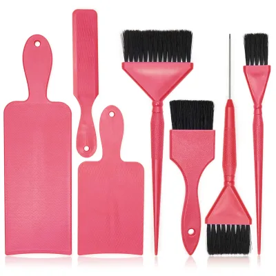 Barber Supplies Salon Hairdressers Eco-friendly Tint Brush Highlights Board Balayage Hair Coloring Tools Set Kit