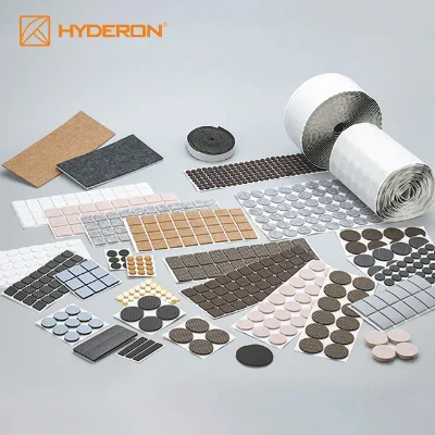 Furniture Hardware Parts Furniture Felt Pad Heavy Duty Square Round Desk Table Feet Felt Pad Protector for Chair Leg