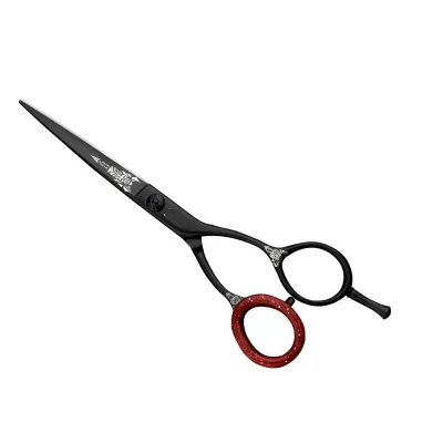 6inch 440C Japanese Steel Ball Bearing Screw Sharp Blade 28 Teeth Right-Handed Professional Hair Scissors
