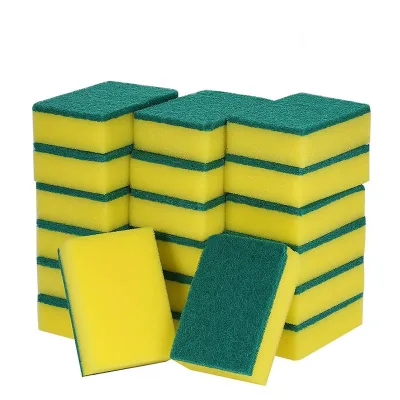 Excellent Quality Customized Reusable Dish Sponge Scrubber Cleaning Pads with Good Resilience